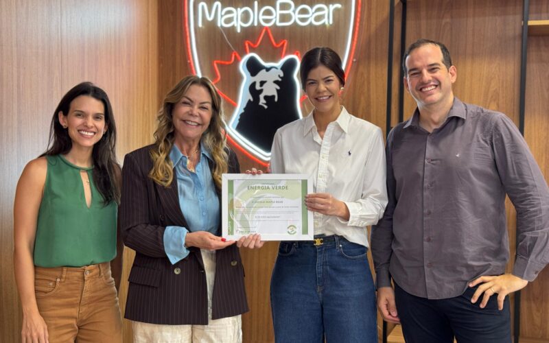 Maple Bear Goiânia inicia projeto de energia limpa e integra sustentabilidade à educação